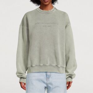 ALEXANDERWANG Acid Wash Sweatshirt